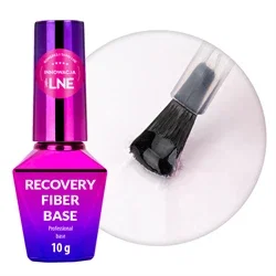 Rubber Fiber Bascoat, Clear Pink, Molly Nails Gelpolish
