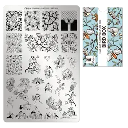 Bird Box Stamping Plade NO. 100, Moyra