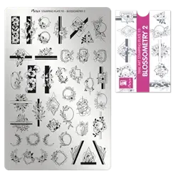 Blossometry 2 NO. 93, Moyra Stamping Plade