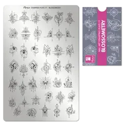 Blossometry, NO. 77, Moyra Stamping Plade