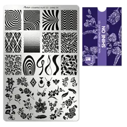 Shine On, Stamping Plade NO. 121, Moyra