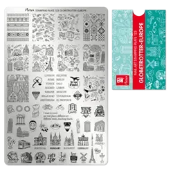 Globetrotter Europe, Stamping Plade NO. 123  Moyra