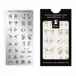 Through the master's eye, MINI Stamping Plade NO. 121, Moyra