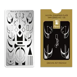 Excuse My French, MINI Stamping Plade NO. 126, Moyra