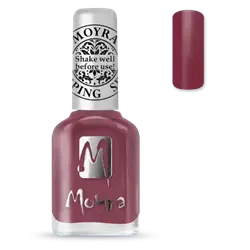 SP38 "Cashmere Bordeaux" Moyra Stamping nail polish
