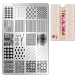 Fabric Texture 2 Stamping Plade NO. 99, Moyra