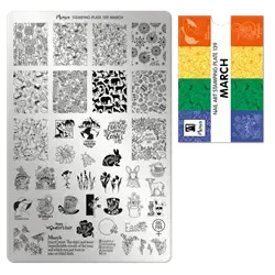 March Stamping Plade NO. 139, Moyra