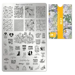 May NO. 141, Stamping Plade, Moyra 