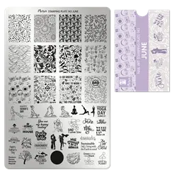June NO. 143, Stamping Plade, Moyra 