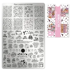 October NO. 148, Stamping Plade, Moyra 