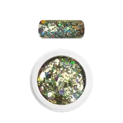 Holo glitter mix No. 28 Light green, Moyra