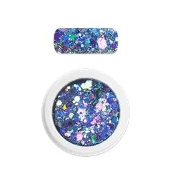 Holo glitter mix No. 29 Chameleon turquoise, Moyra