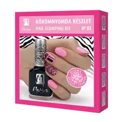 Lær at stampe 3, Nail stamping kit , Moyra
