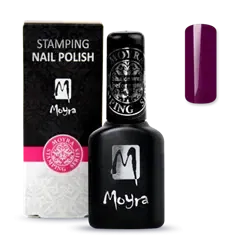 Lilla Smart Polish, Langsom tørrende stamping neglelak, Moyra