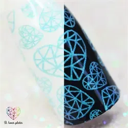 BLP10 B. a Snow Bride, Stamping Neglelak, B. Loves Plates