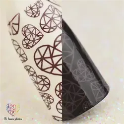 BLP21 B. a Hot Chocolate, Stamping Neglelak, B. Loves Plates