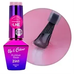 No 3 Gentle Fluidy, Rubber Basecoat, Molly Lac (u)