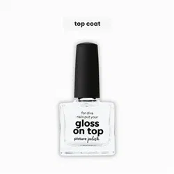 GLOSS ON TOP!, Topcoat, Picture Polish