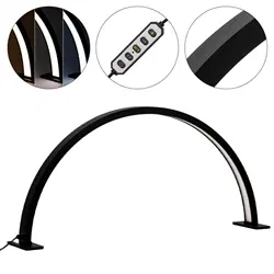 Moon Lampe, sort LED Bordlampe 35 W, Hvid, Skarpt Lys, GNB