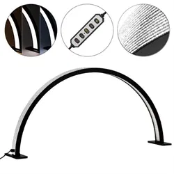 Moon Lampe, LED Bordlampe 35 W, Sort med rhinsten, GNB