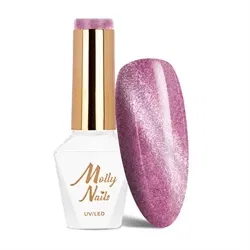 No. 443 Cat Eye Womanity Amethyst, Molly Nails