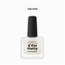 GDAY MATTE, Topcoat, Picture Polish