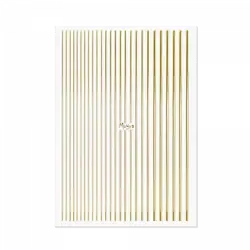 Moyra Nail Art Strips, Gold, No. 01, Moyra