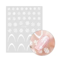 Franske snefnug klistermærker, MO-461, GNB