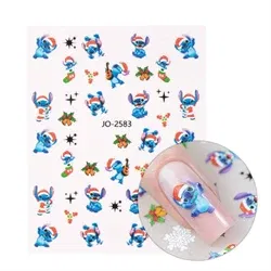 Klistermærker med Jule Stitch, selvklæbende og ultratynde, JO-2583, GNB