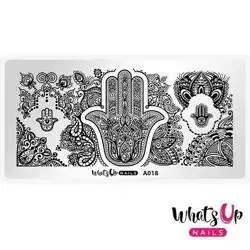 A018 Spirits of Hamsa Whats up nails