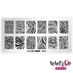 B002 Water Marble to Perfection Whats up nails