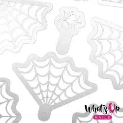 Spider Web Stencils Whats Up Nails