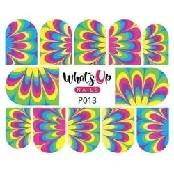 P013 Neon Petal Watermarble