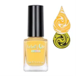 WSP005 Fab Cab, Gul stamping neglelak, Whats Up Nails