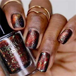 WNP055 Foliage Folie, Magnetisk neglelak, Spooky Spice, Whats Up Nails