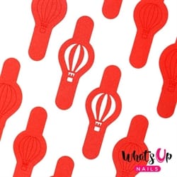 Hot Air Balloon Stencils, 2 ark, (40 stk) Whats Up Nails