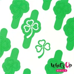 Shamrock Stencils, 2 ark, (40 stk) Whats Up Nails