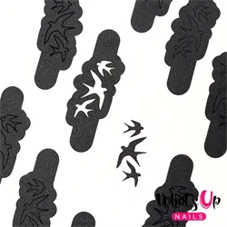 Swallows Stencils, 2 ark, (40 stk) Whats Up Nails