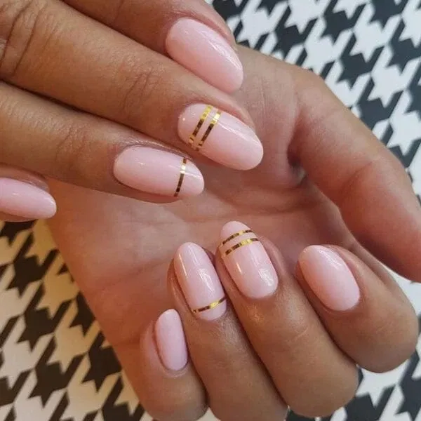 214 Be Demure, CND Vinylux, Flirtation Collection