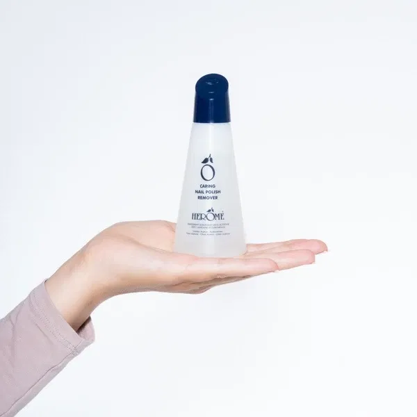 Caring Polish Remover, Neglelakfjerner, Acetonefri, Herôme