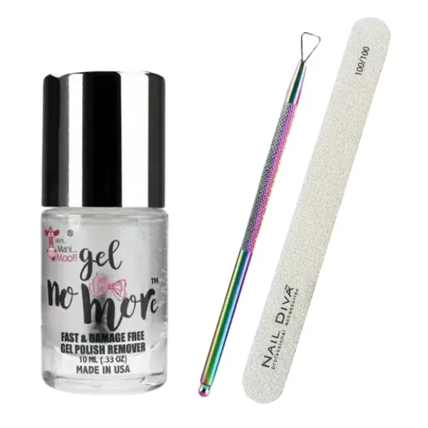 Gel No More aftagningskit, Mini Mani Moo