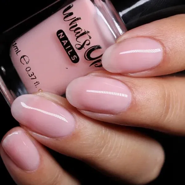 WNP054 Hideaway (Pink) Ridge Filler Base Coat, Whats Up Nails
