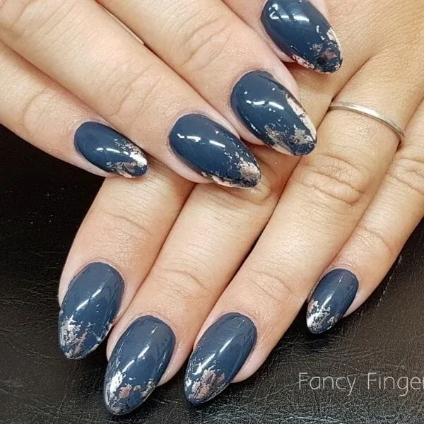 176 Indigo Frock, CND Vinylux
