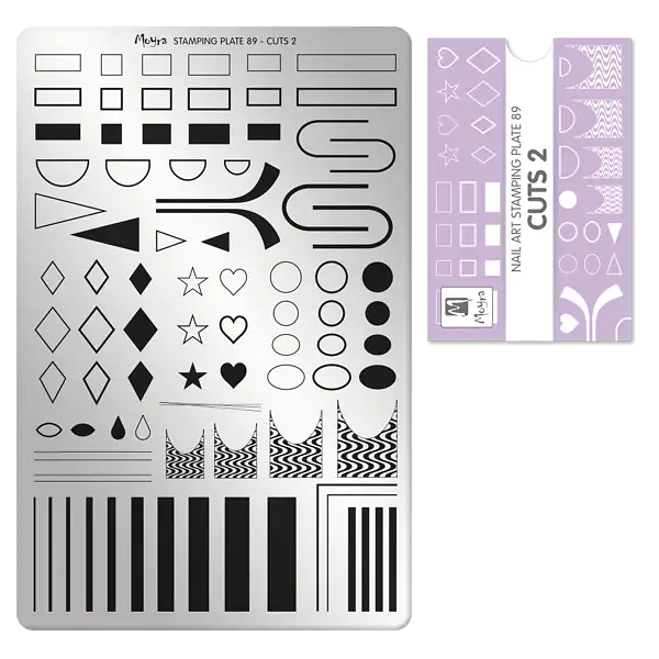 Cuts 2 NO. 89, Moyra Stamping Plade