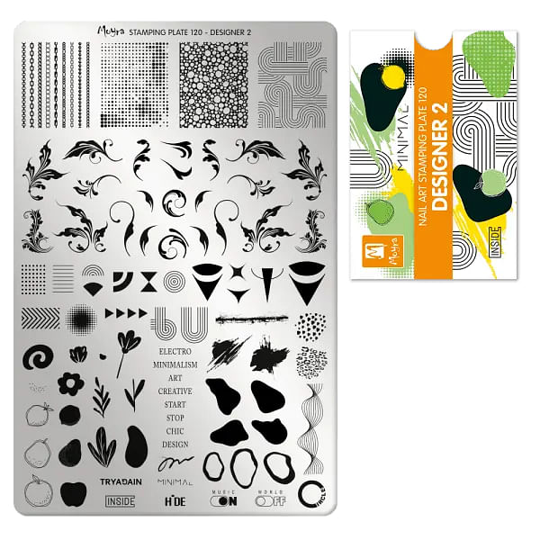 Designer 2, Stamping Plade NO. 120, Moyra