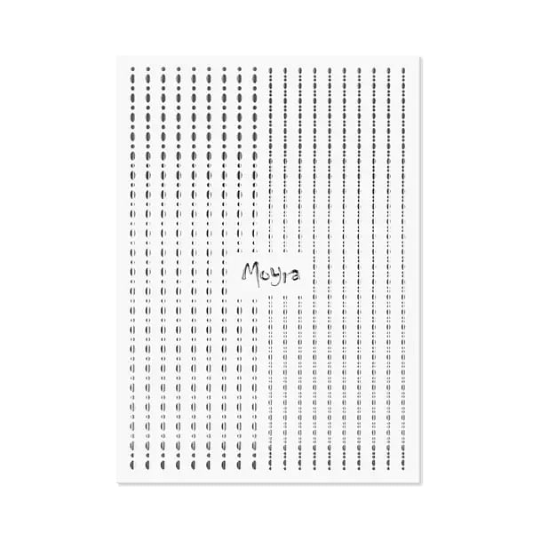 Moyra Nail Art Strips - Dots, Silver No. 02, Moyra