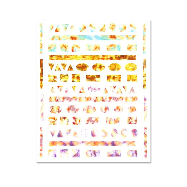 Moyra Nail Stickers No. 06