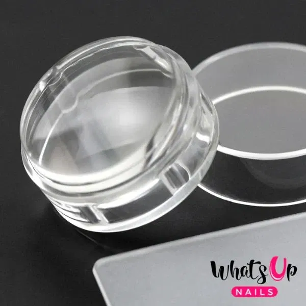 Magnified Clear Stamper & Scraper, Whats up Nails