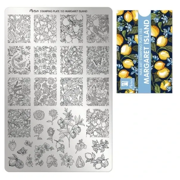 Margaret Island, NO. 153, Moyra Stamping Plade