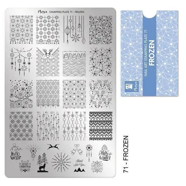 Frozen, Stamping Plade NO. 71, Moyra, Moyra